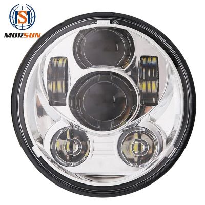 承光電子 5.75寸哈雷大燈 哈雷5.75寸LED前大燈 摩托車(chē)頭燈